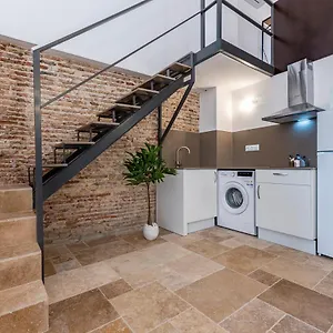  Apartment Atico Duplex Con Barbacoa Y Terraza En Barri Port Maritim Spain